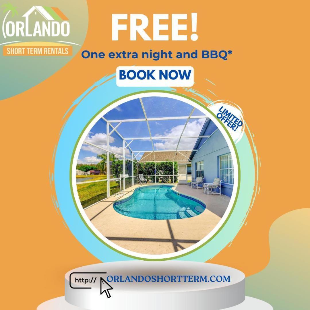 Beautiful 5-5 Bedroom Home!!! Kissimmee Exteriör bild